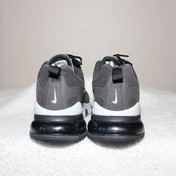 Nike Mens Air Max 270 React Shoes Gray Black Size 9.5 A04971-001 Lifestyle - Picture 4 of 7